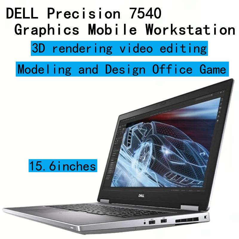 Dell Precision 7540 Mobile Workstation Performance Laptop for Engineers, Creators & Professionals Modeling and Design Office Game