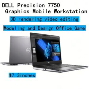 Dell Precision 7750 Mobile Workstation Performance Laptop for Engineers, Creators & Professionals Modeling and Design Office Game