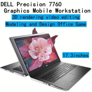 Dell Precision 7760 Mobile Workstation Performance Laptop for Engineers, Creators & Professionals Modeling and Design Office Game